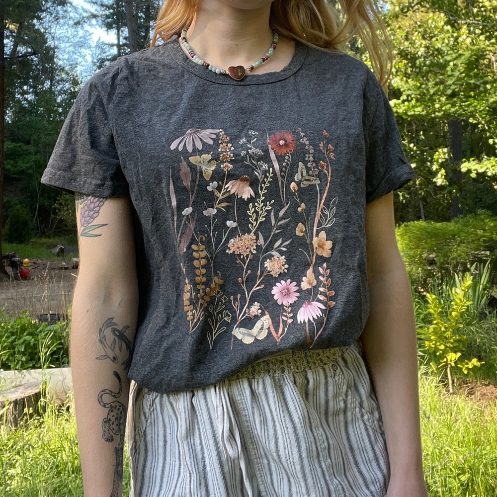 Floral T-shirt